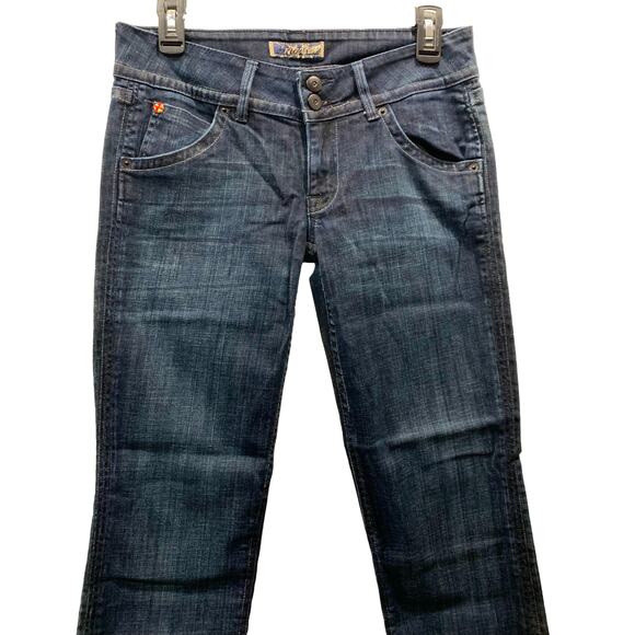 Hudson Dark Blue Signature Straight Leg Ankle Jeans size 27 - Picture 7 of 12